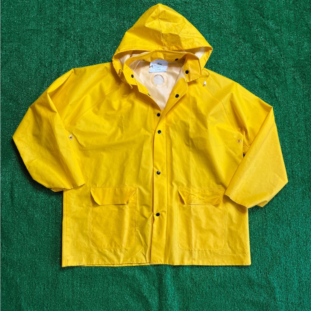 Boss Yellow Rain Jacket